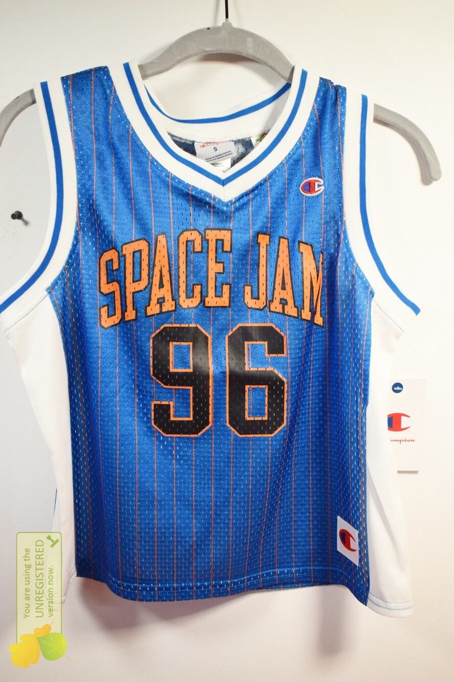 Champion Space Jam x NCAA March Madness Adult Cropped Jersey Small